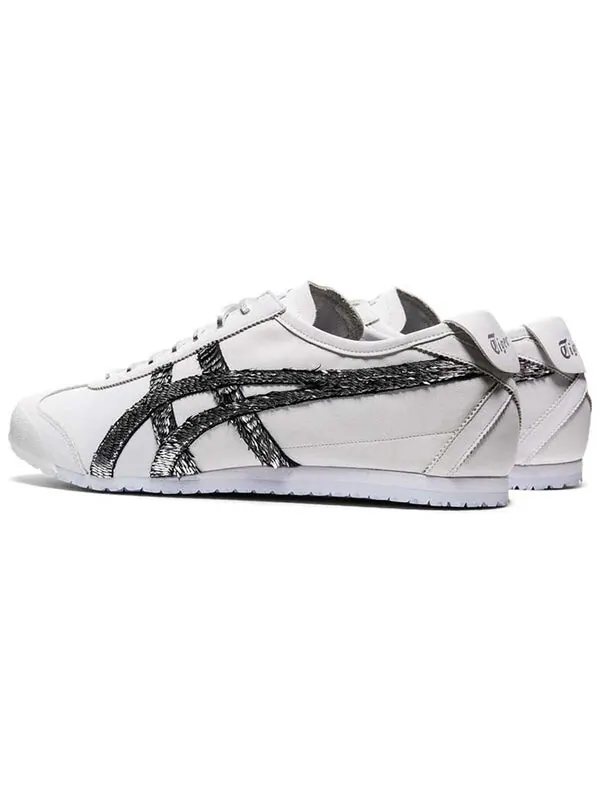 Кроссовки мексика 66 Onitsuka Tiger — изображение 2 из 4, белый/черный/серебристый