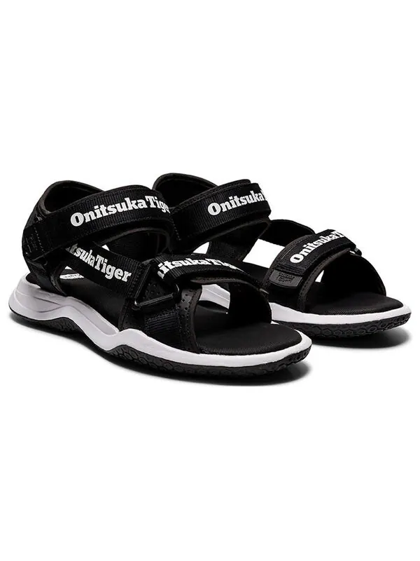 Сандалии с ремешком обори Onitsuka Tiger — изображение 2 из 4, черный/белый