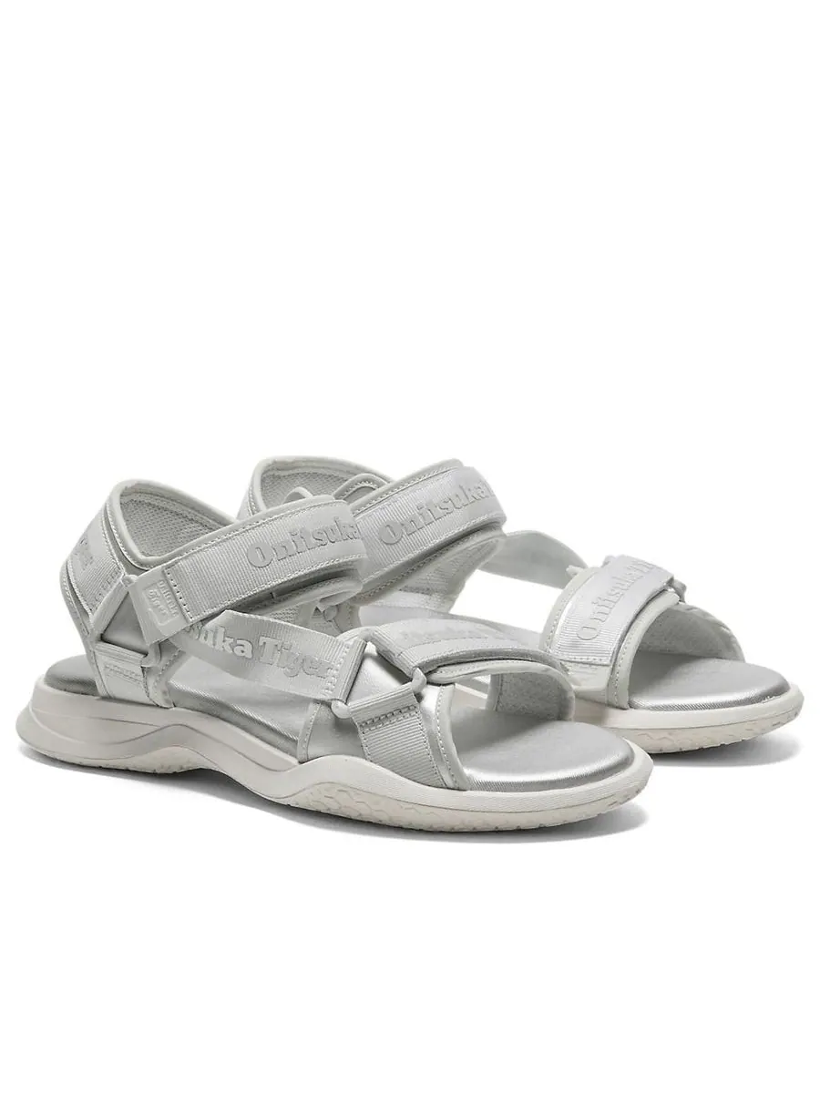Сандалии Onitsuka Tiger Strap 'Pure Silver Glacier Grey' — изображение 3 из 6, серебряный