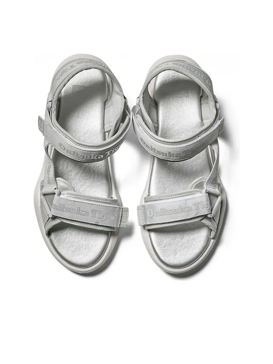 Сандалии Onitsuka Tiger Strap 'Pure Silver Glacier Grey' — изображение 5 из 6, серебряный