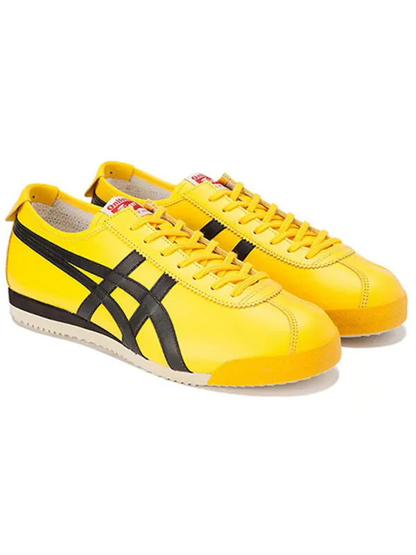 Кроссовки разминают нм Onitsuka Tiger — изображение 4 из 4, желтый/серый/хаки