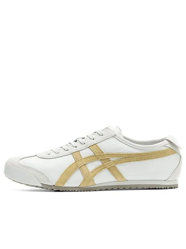 Кроссовки Onitsuka Tiger Mexico 66 Vin 'White Gold' — изображение 1 из 4, белый/золотистый