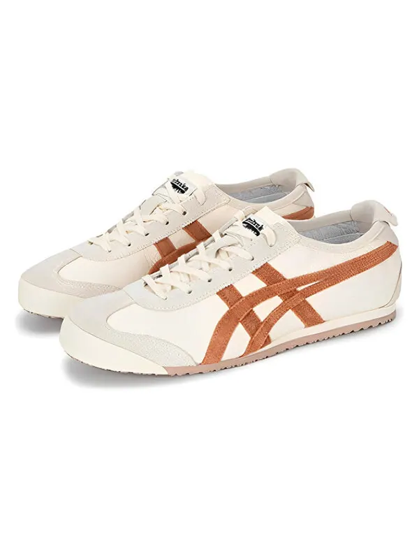 Кроссовки mexico 66 vin Onitsuka Tiger — изображение 4 из 4, кремовый/оранжевый
