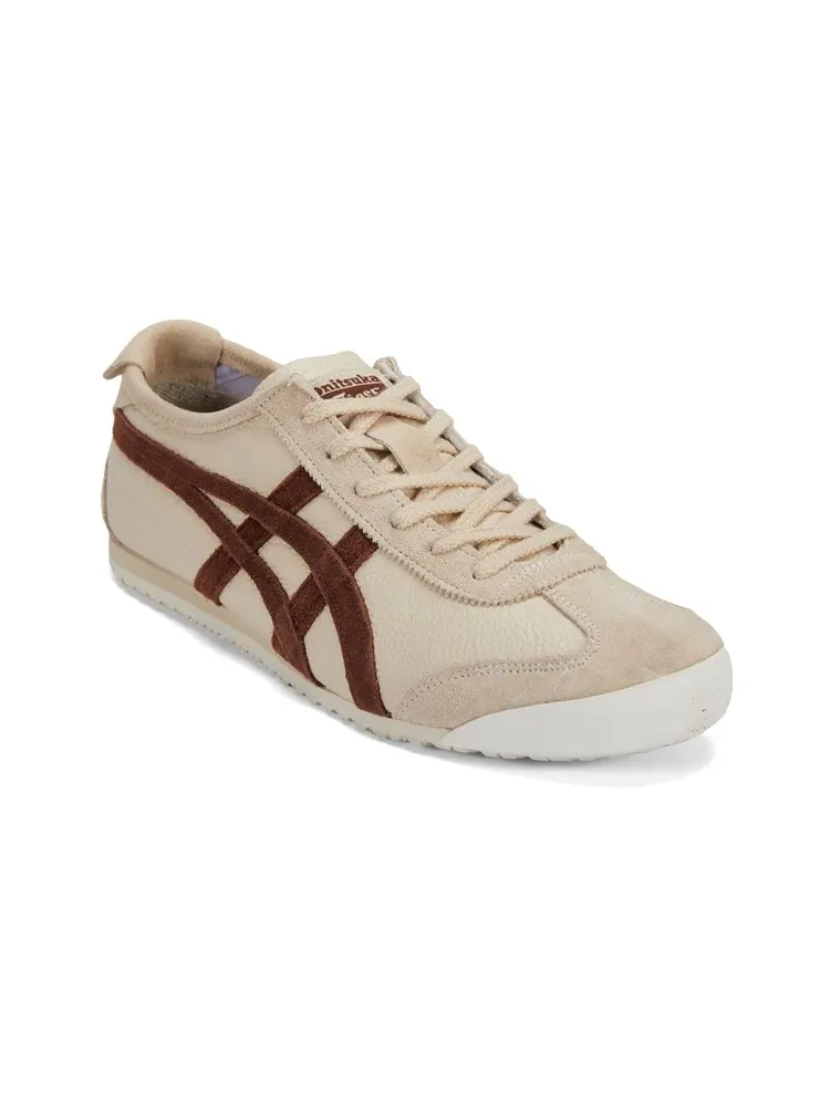 Кроссовки Onitsuka Tiger Mexico 66 — изображение 2 из 5, бежевый коричневый