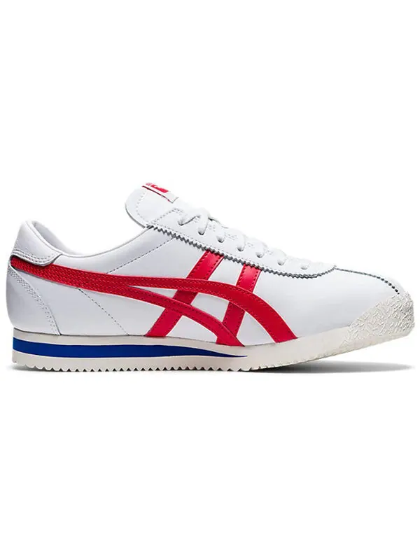 Кроссовки corsair унисекс красные Onitsuka Tiger — изображение 2 из 4, белый/красный