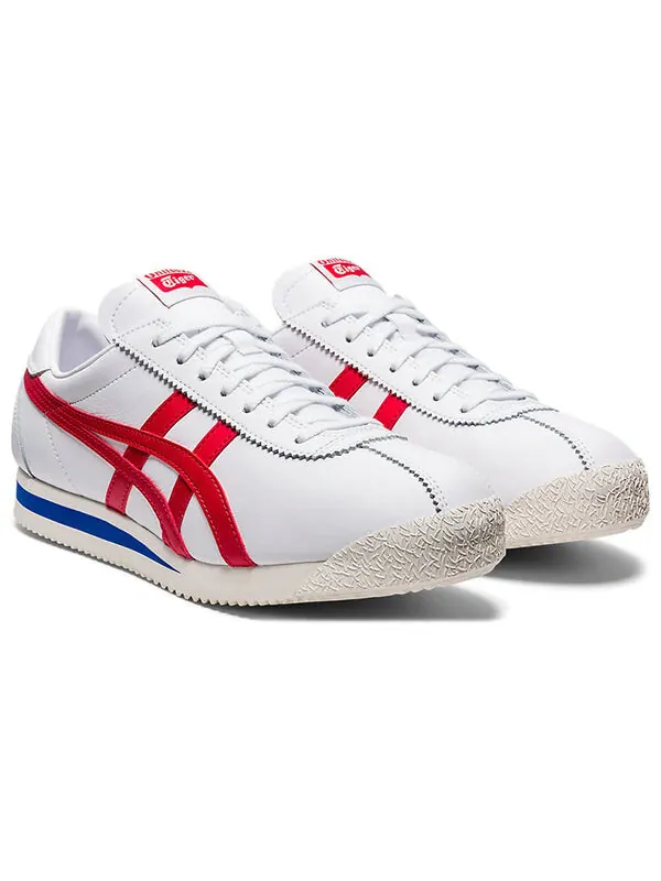 Кроссовки corsair унисекс красные Onitsuka Tiger — изображение 3 из 4, белый/красный