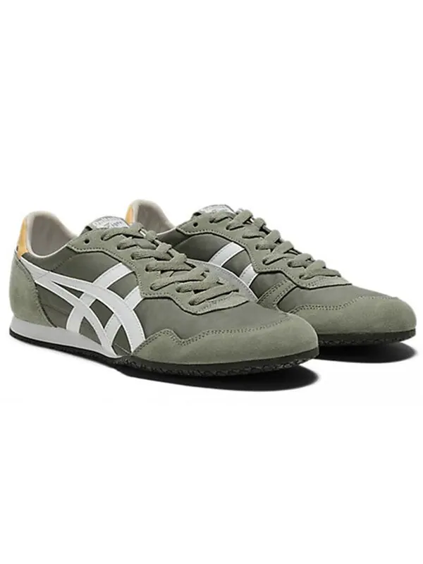 Кроссовки serrano 'burnt olive white' Onitsuka Tiger — изображение 4 из 4, оливковый/белый