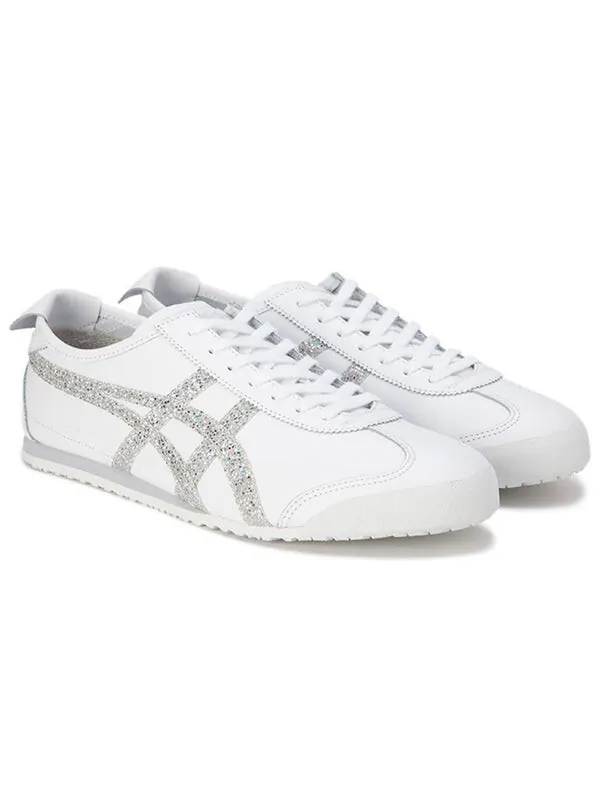 Кроссовки мексика 66 Onitsuka Tiger — изображение 2 из 4, белый/серебристый