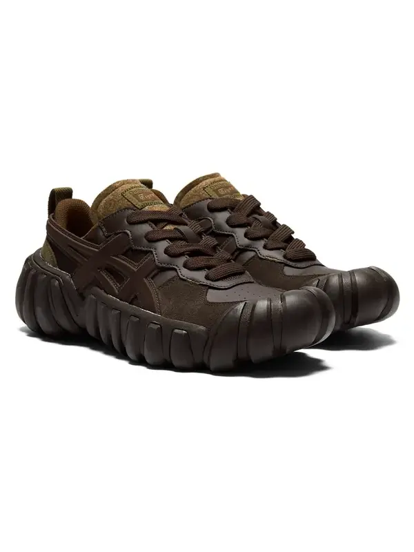 Кроссовки дентигр ls Onitsuka Tiger — изображение 2 из 4, коричневый