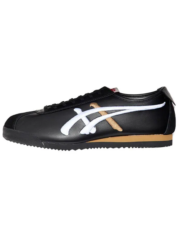 Кроссовки разминают нм Onitsuka Tiger — изображение 2 из 4, черный/белый/коричневый