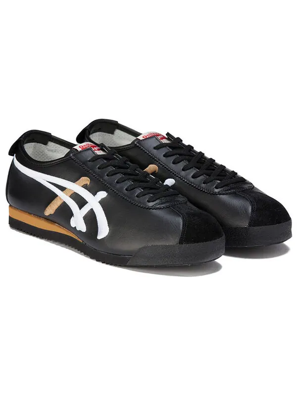 Кроссовки разминают нм Onitsuka Tiger — изображение 4 из 4, черный/белый/коричневый