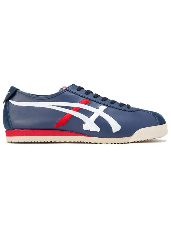 Кроссовки разминают нм Onitsuka Tiger — изображение 3 из 4, синий/белый/красный
