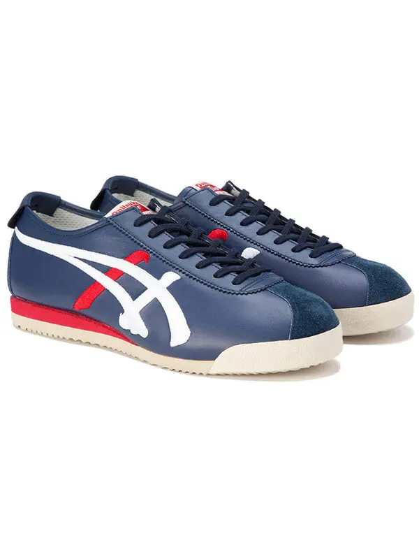 Кроссовки разминают нм Onitsuka Tiger — изображение 4 из 4, синий/белый/красный