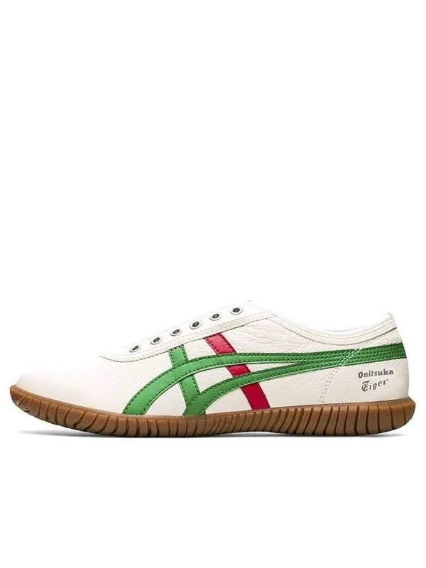 Кроссовки tsunahiki slip on бежево- Onitsuka Tiger — изображение 1 из 4, зеленый
