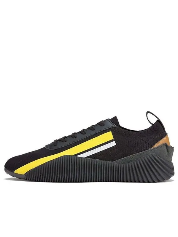 Кроссовки акромаунт трикотажные Onitsuka Tiger — изображение 1 из 4, черный/желтый