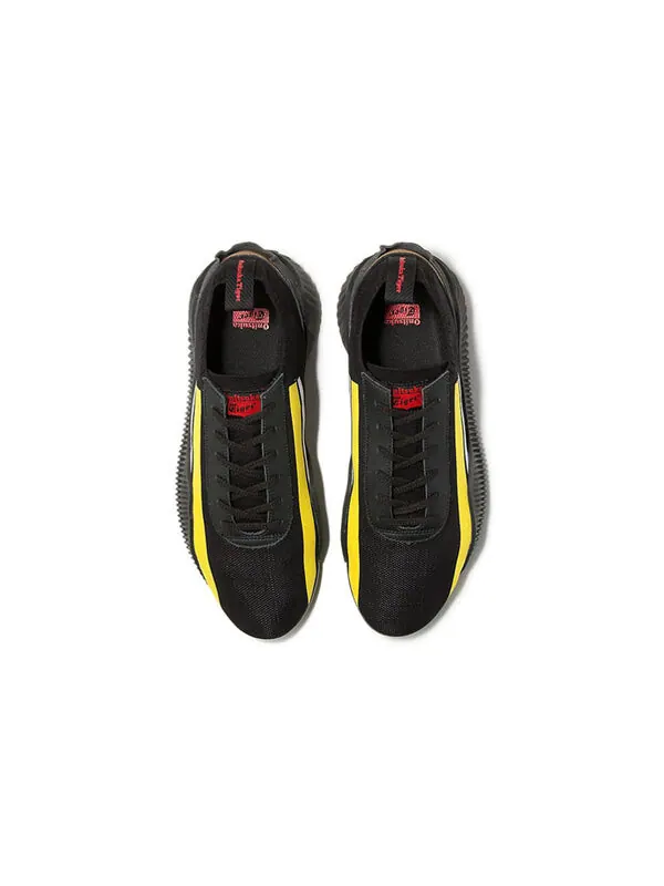 Кроссовки акромаунт трикотажные Onitsuka Tiger — изображение 4 из 4, черный/желтый