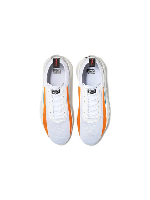 Кроссовки акромаунт трикотажные Onitsuka Tiger — изображение 4 из 4, белый/оранжевый