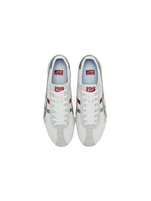 Кроссовки runningpark sport shoes серебристые красные Onitsuka Tiger — изображение 4 из 4