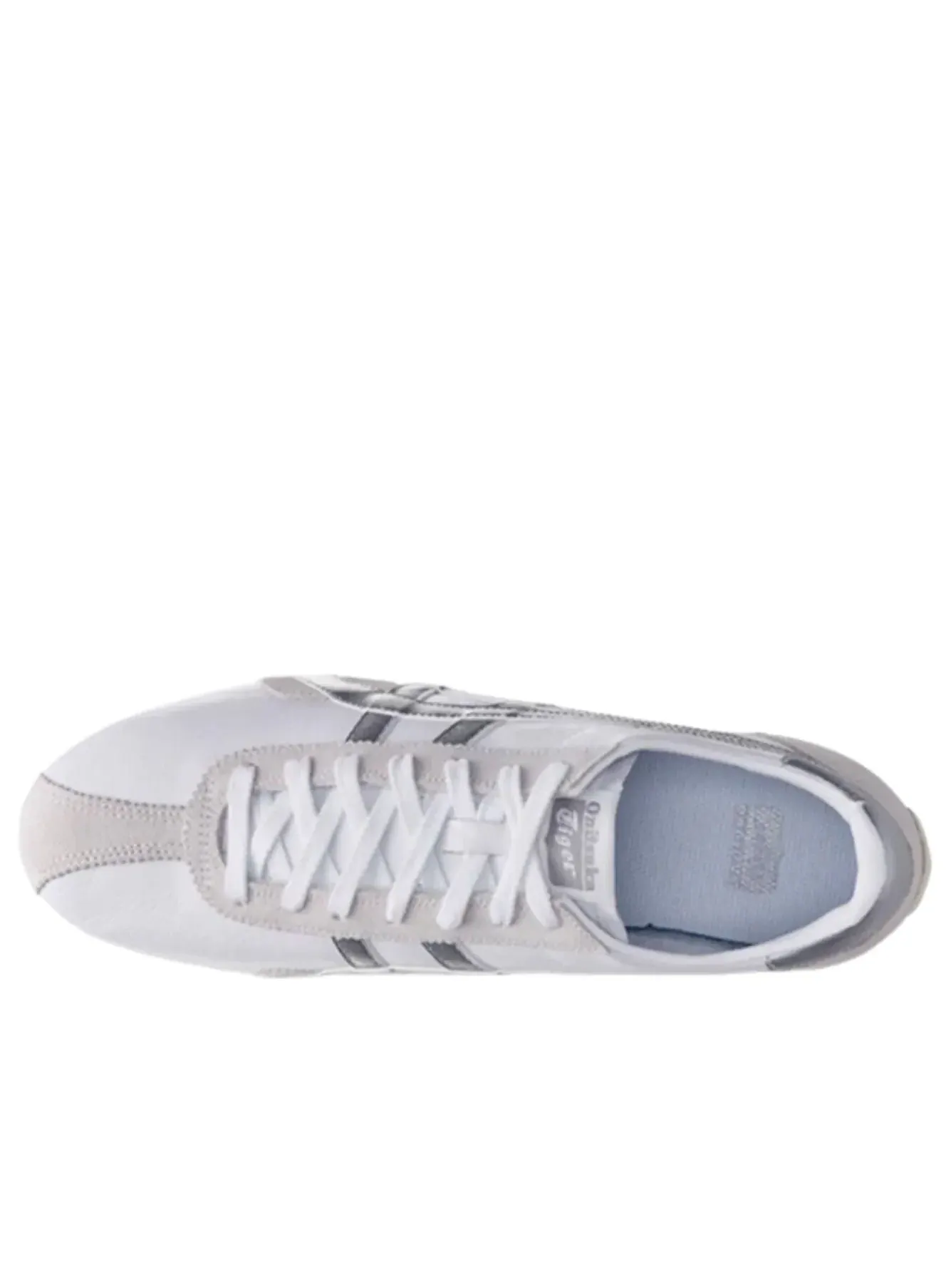 Кроссовки Onitsuka Tiger Runspark 'White Silver' — изображение 3 из 4, белый