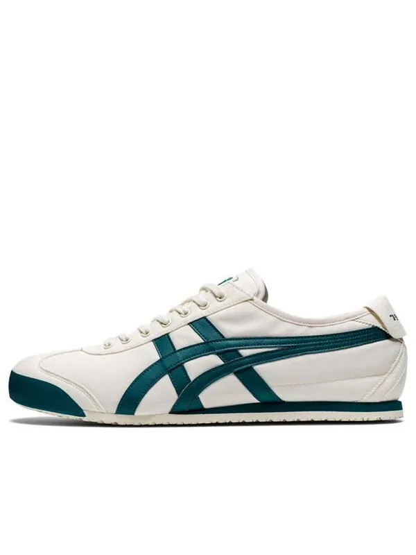 Кроссовки Onitsuka Tiger MEXICO 66 Shoes 'Cream Velvet Pine' — изображение 1 из 4, кремовый
