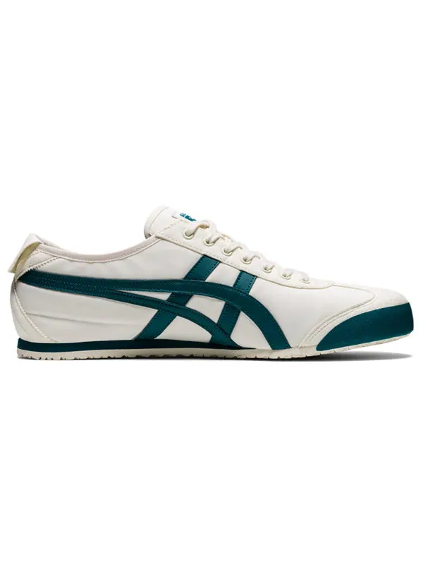 Кроссовки Onitsuka Tiger MEXICO 66 Shoes 'Cream Velvet Pine' — изображение 2 из 4, кремовый