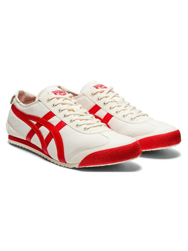 Кроссовки мексика 66 Onitsuka Tiger — изображение 3 из 4, кремовый белый/красный