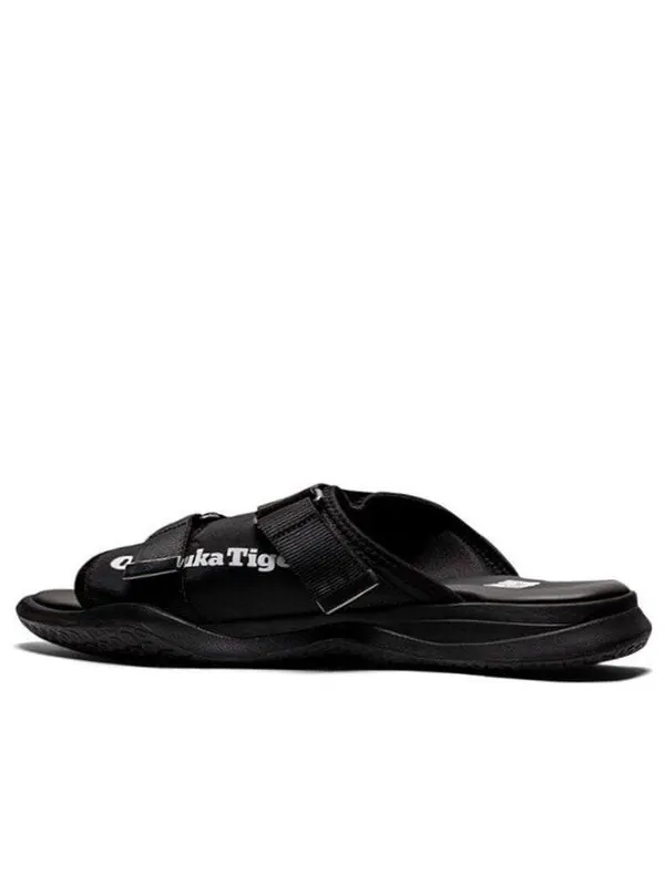 Сандалии ohbori slider стильные спортивные сандалии Onitsuka Tiger — изображение 1 из 4, черный