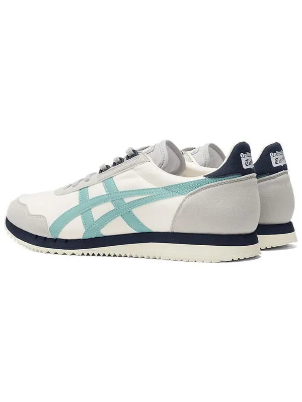 Кроссовки Onitsuka Tiger Dualio Marathon Running Shoes 'Cream White Grey Aqua' — изображение 2 из 4, белый