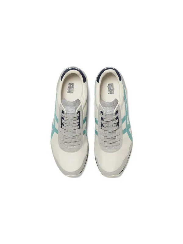 Кроссовки Onitsuka Tiger Dualio Marathon Running Shoes 'Cream White Grey Aqua' — изображение 4 из 4, белый