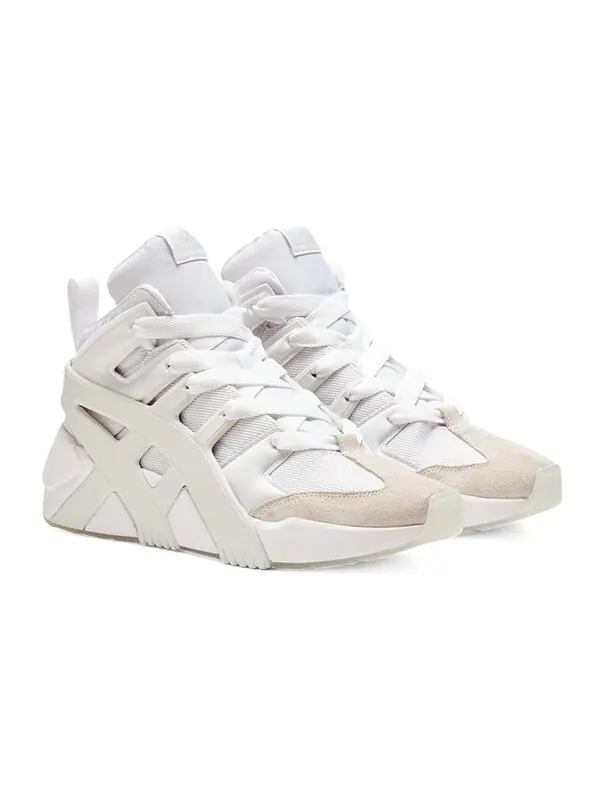 Кроссовки с большим логотипом, низкие, с завышенной талией Onitsuka Tiger — изображение 3 из 4, белый