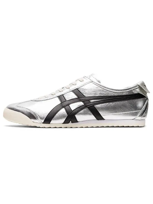 Кроссовки мексика 66 Onitsuka Tiger — изображение 2 из 4, серебристый/черный