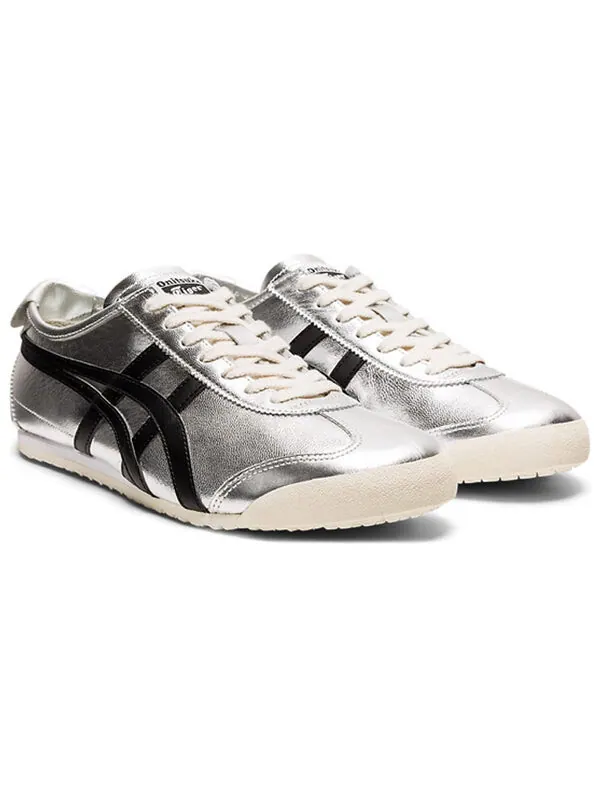 Кроссовки мексика 66 Onitsuka Tiger — изображение 4 из 4, серебристый/черный