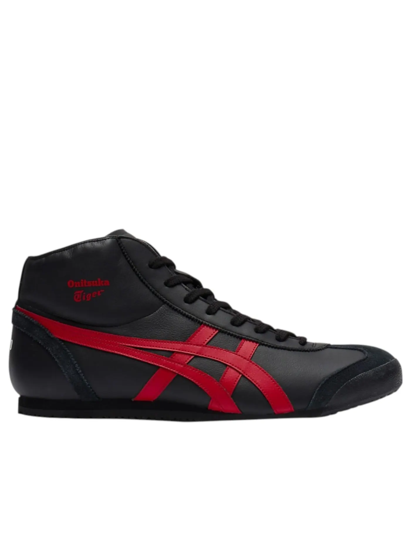 Onitsuka Tiger Mexico Mid Runner 'Black Classic Red' — изображение 2 из 7