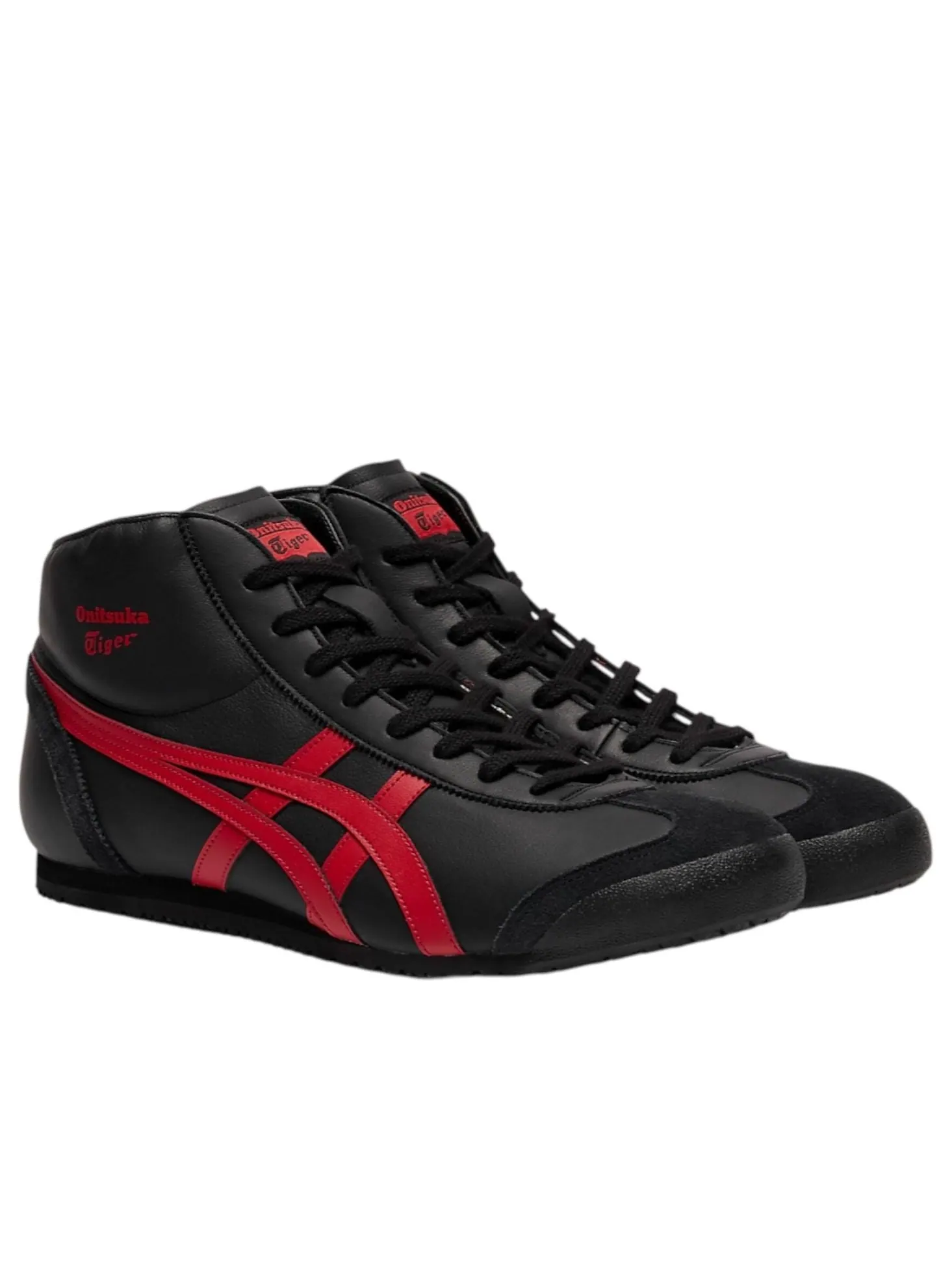 Onitsuka Tiger Mexico Mid Runner 'Black Classic Red' — изображение 3 из 7