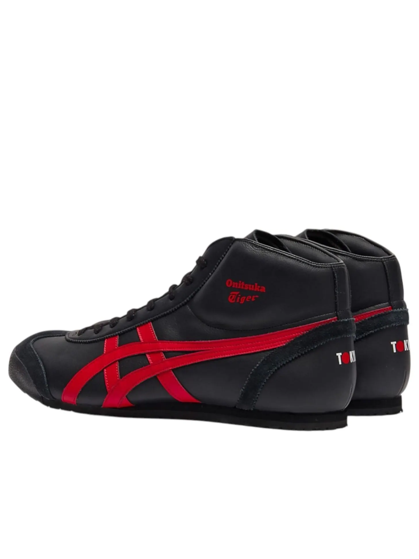 Onitsuka Tiger Mexico Mid Runner 'Black Classic Red' — изображение 4 из 7