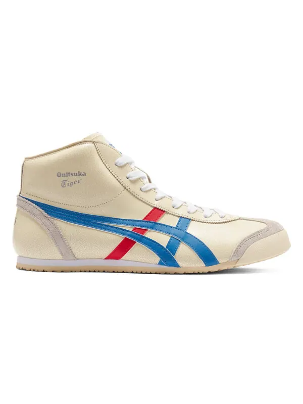 Кроссовки mexico mid runner кроссовки Onitsuka Tiger — изображение 2 из 4, белый/синий/красный