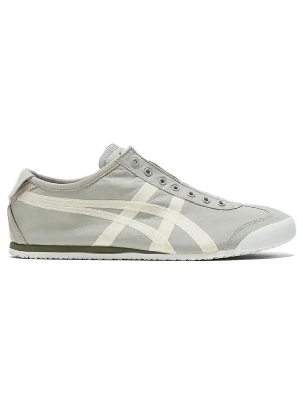 Кроссовки mexico 66 slip on Onitsuka Tiger — изображение 3 из 4, серый/белый