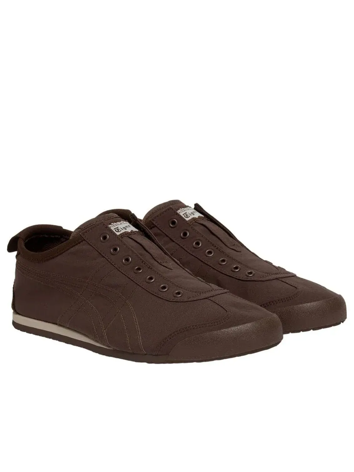 Слипоны Onitsuka Tiger Mexico 66 — изображение 2 из 5, коричневый