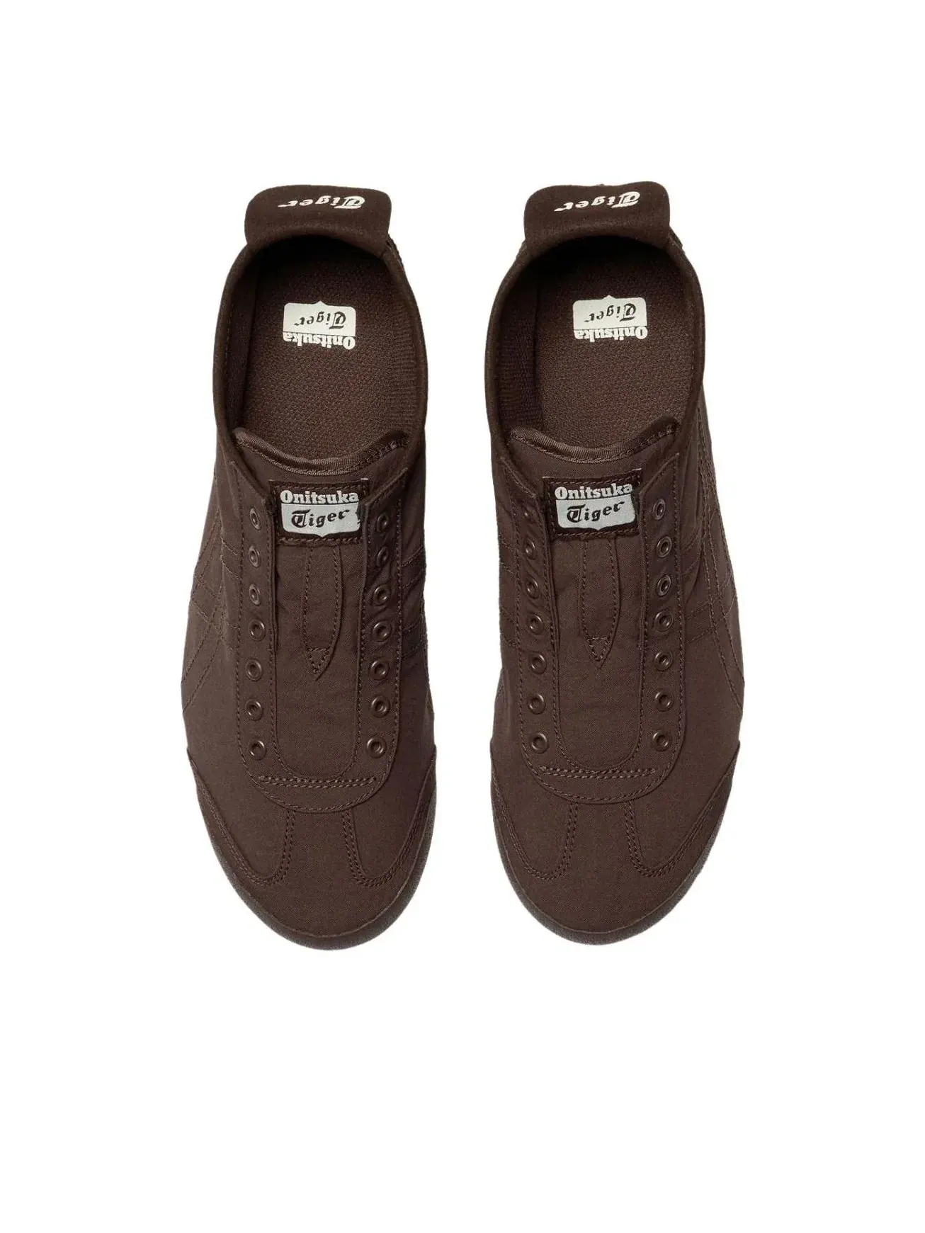 Слипоны Onitsuka Tiger Mexico 66 — изображение 4 из 5, коричневый