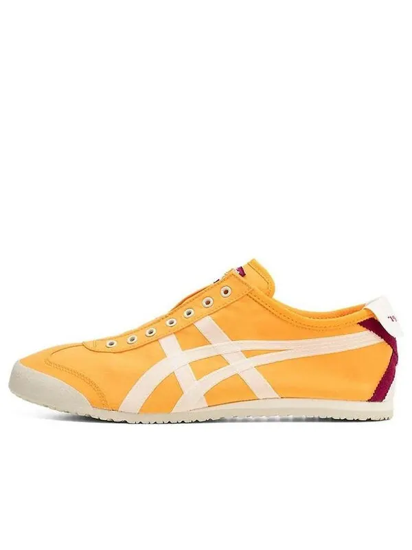 Кроссовки mexico 66 slip-on 'citrus cream' Onitsuka Tiger — изображение 1 из 4, кремовый