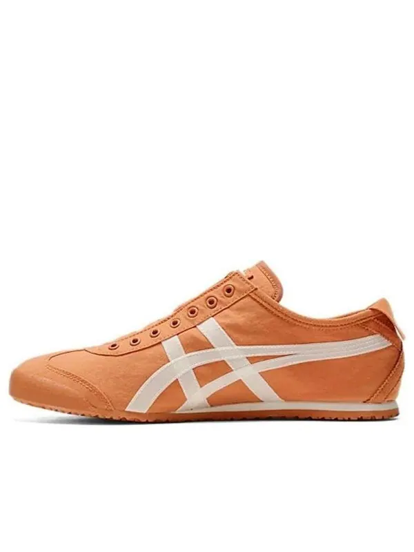 Кроссовки mexico 66 slip on Onitsuka Tiger — изображение 1 из 4, оранжевый/кремовый