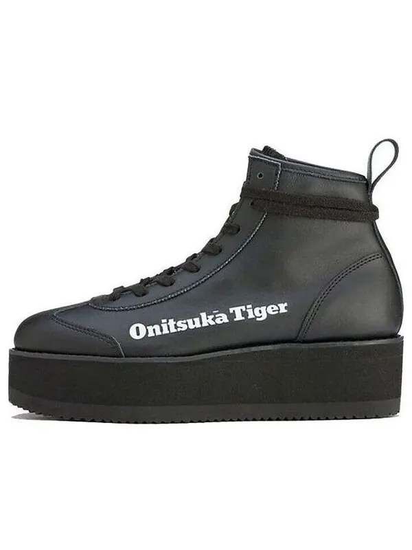 Кроссовки delegate chunk высокие кеды Onitsuka Tiger — изображение 1 из 4, черный/белый