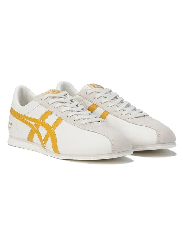 Кроссовки fb trainer легкие дышащие низкие повседневные туфли кроссовки Onitsuka Tiger — изображение 4 из 4, белый/желтый
