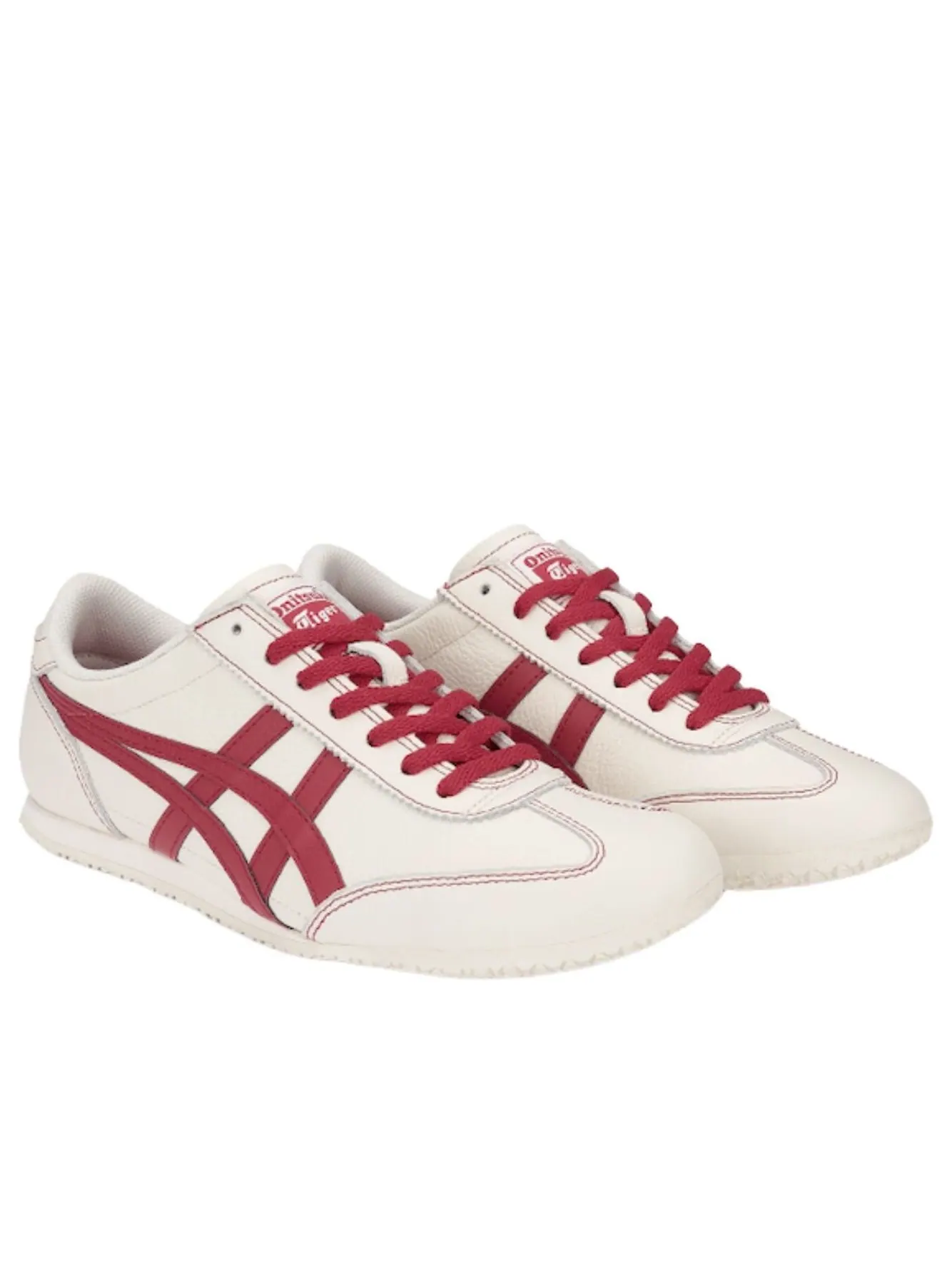 Onitsuka Tiger Machu Racer 'White Red' — изображение 2 из 6, белый/красный