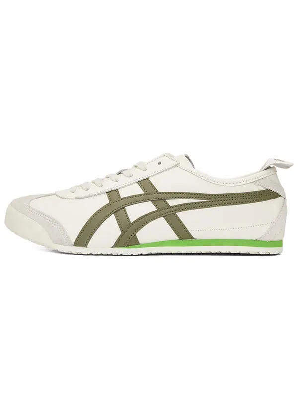 Кроссовки mexico 66 sd Onitsuka Tiger — изображение 2 из 4, кремовый белый/зеленый