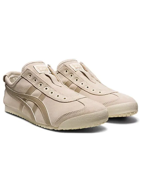 Кроссовки Onitsuka Tiger MEXICO 66 Slip-on Shoes 'Beige Brown' — изображение 3 из 4, бежевый/коричневый