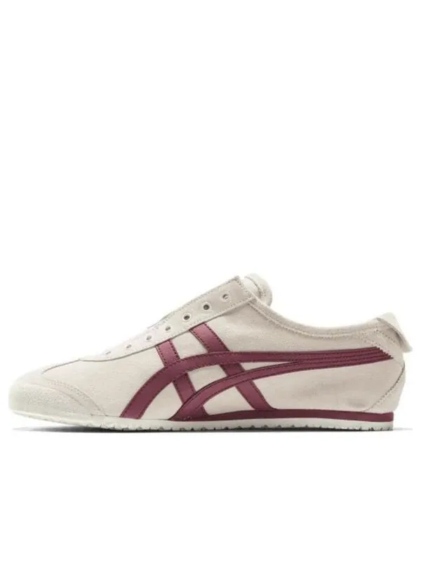 Кроссовки мексика 66 Onitsuka Tiger — изображение 1 из 4, кремовый/бордовый