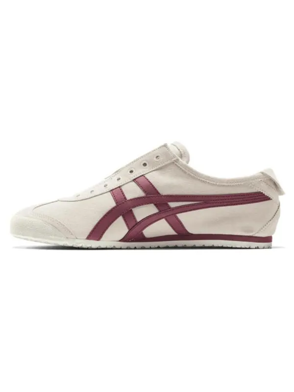 Кроссовки мексика 66 Onitsuka Tiger — изображение 2 из 4, кремовый/бордовый