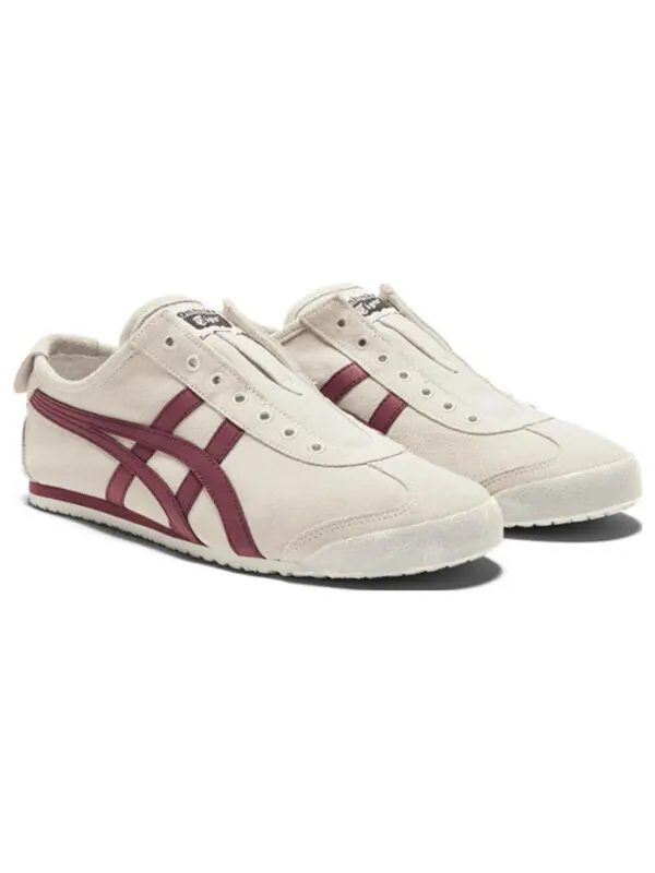 Кроссовки мексика 66 Onitsuka Tiger — изображение 4 из 4, кремовый/бордовый