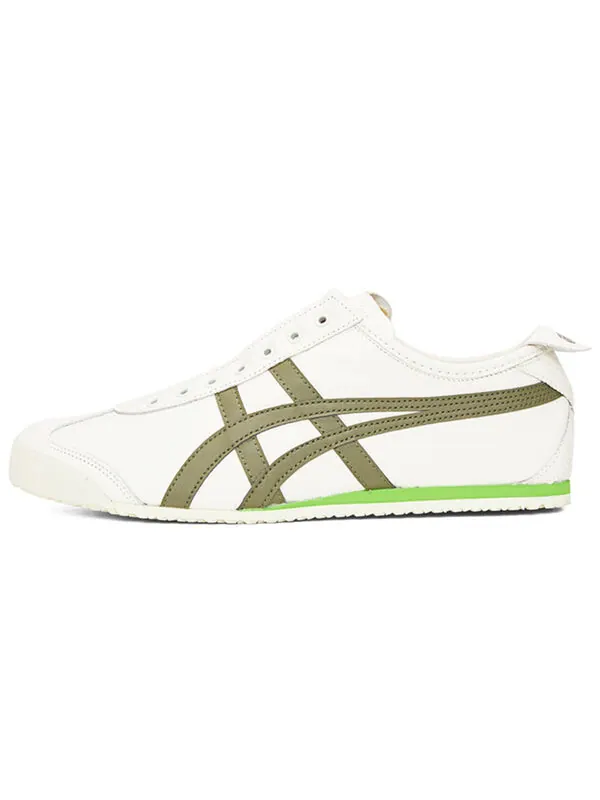 Кроссовки мексика 66 Onitsuka Tiger — изображение 2 из 4, оливковый зеленый/белый